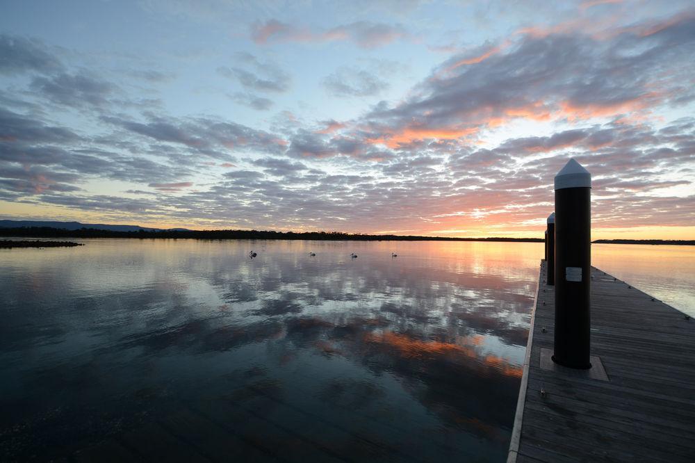 Anchor Bay Motel Greenwell Point Esterno foto